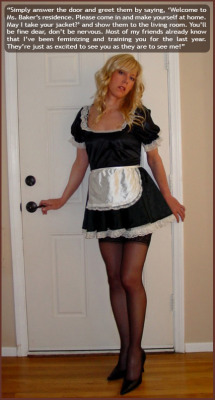 anothersissycuck:  Just answer the door, Sissy…