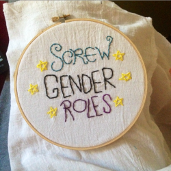 edens-blog:  first time trying embroidery  im gonna make it a