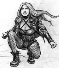 comic-book-ladies:Black Canary by Juan Ferreyra