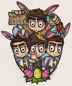 holztoons:Happy Easter holidays peeps! 
