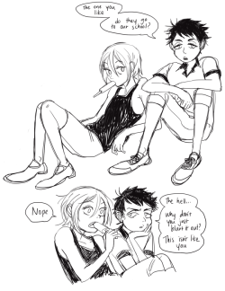 junjouprince:  young rin tries to be vague but is as obvious