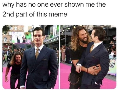 quotidianheroics:  Reblog to have Jason Mamoa sneak attack hug