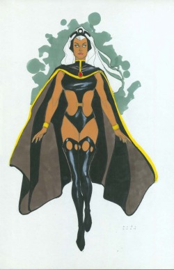 superheropinups:  Storm by Phil Noto