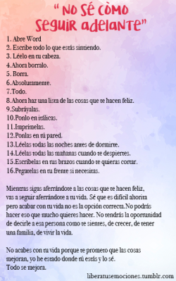 liberatusemociones:  Sonríele a la vida y di “¡Ahí voy