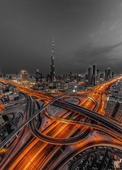 cjwho:  Urban Rush by Karim Nafatni Burj Khalifa (Arabic: برج