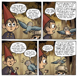 Beatrice lays down some knowledge.Over the Garden Wall #1 (of