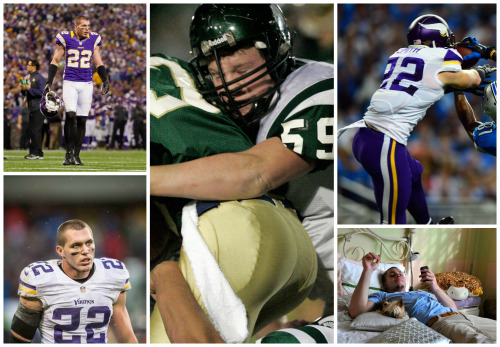 New Harrison Smith (Minnesota Vikings, Notre Dame Fightin’ Irish) photos. Past posts about Harrison Smith: http://hothungjocks.tumblr.com/search/Harrison Smith