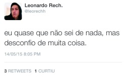 Desejo a todos paz, amor e muita sacanagem ♪♡✌