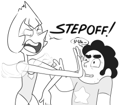 drawendo:  >Steven meeting/“rescuing” Yellow Pearl.  