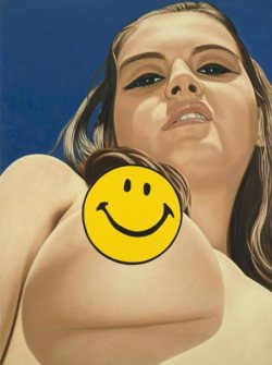 artbeautypaintings:  Smiley - Richard Phillips