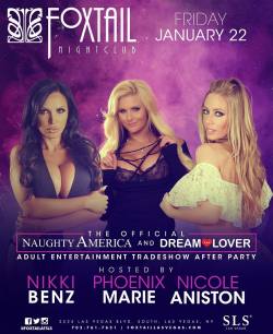 I’ll be hosting a PARTY at Foxtail Nightclub for Naughty