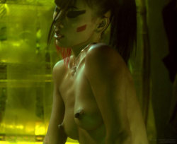 celebhunterextra:  Chinese/American actress Bai Ling with some