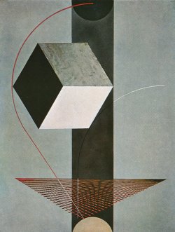 absenceofrainbow:  El Lissitzky - Proun 99, 1924 