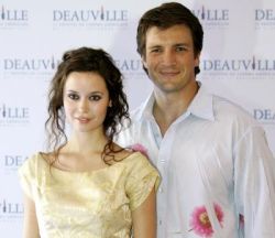 summerglaucom:  Nathan Fillion and Summer Glau at the ‘Serenity’