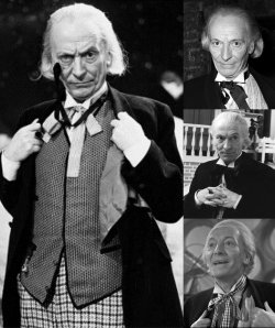 anexperimentallife:  doctorfriend79:  The First Doctor (William