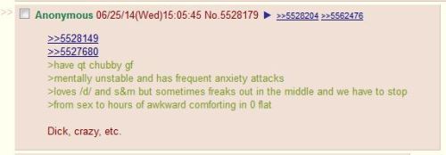 thatanonfromd:  /d/ have a chubby gf  tfwnofgf