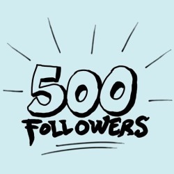 Surprisingly I hit 500 generically. Thank you all for following,