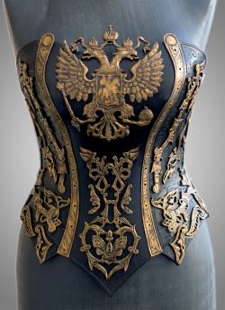 steampunktendencies:    Corset “Imperial” by Andrew Kanounov