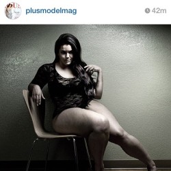 WOOOOO Plus model magazine @plusmodelmag  reposted an image I