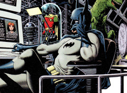 comicbookvault:  In the cave with Batman by Brian Bolland. 