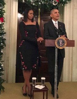 vizuallyill: truuqueen:  accras: The First Lady and President