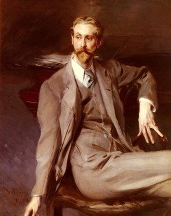 Portrait Of The Artis Lawrence Alexander Harrison, 1902, Giovanni