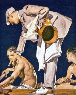 mascu1inity:J.C. Leyendecker (1874-1951), Kuppenheimer clothing