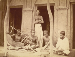 Five Sankharis (Shell-Cutters and Bracelet Makers) - Eastern