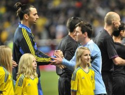 thereisonlyonemessi:  Messi y Zlatan