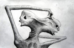 unexplained-events:  Drawn by a paranoid schizophrenic patient