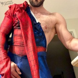 captnspandex:  Nip slip . . . #spidey #spidey an #cosplay #spandex