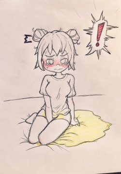 fluffy-omorashi:  She hadda night accident 🤙🏻✨💦 