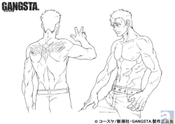 nicolas-gangsta-squad:New GANGSTA. anime concept art↳ Nicolas
