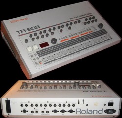 justturnonthemusic:  Daft Punky Synths:  Top left to right: TR-909