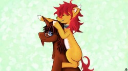 vixyhooves:  Welp time for bed… hate you work!~Carry me my