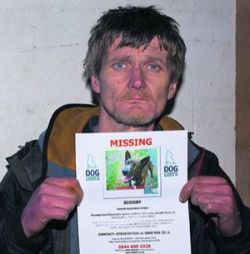 deadhusbandisland:  youknowyourebritishwhen:  punk-in-park-zoos:  norma-bara:  pinkpressthreat:  Grief-stricken homeless man seeks public’s help after his dog stolenCarl McDonald may be homeless, but his dog Scooby is his family and his life-saver in