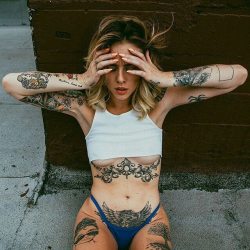 skintattoos:  Alysha Nett 