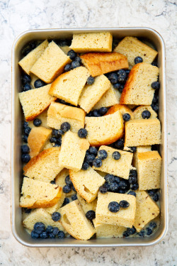 foodffs:  Blueberry Brioche French Toast CasseroleFollow for