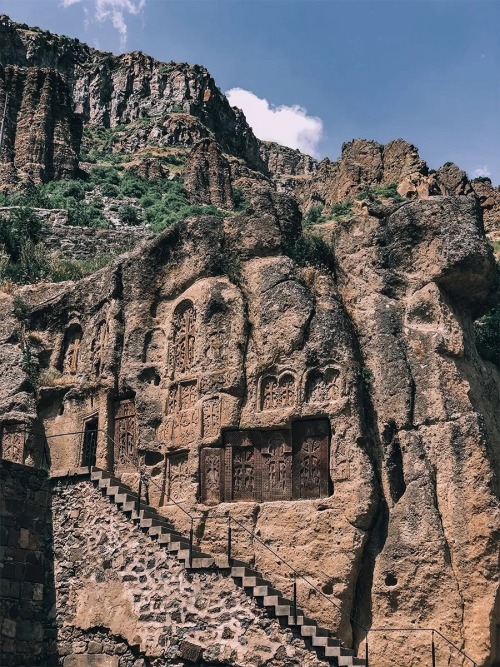 legendary-scholar:    Geghard Monastery, Kotayk, Armenia, partially