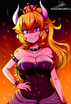 the-butcher-x: .:Bowsette:. (Commission)   Commission for: https://www.deviantart.com/weegee989