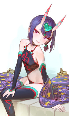 timbougami:Another Oniland Shuten Douji!Recorded the process