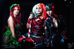 windinthecoffeecup:  Gotham Sirens by Shermie-Cosplay 