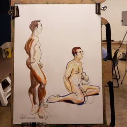 Figure drawing! Approximately 22"x30"  #art #drawing