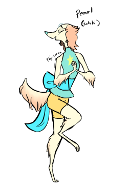 pbj-torta:  drew pearl as a saluki anthro/furry while taking