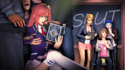 neurotic-neb:  Honoka: Attention WhoreBlackwell Academy welcomes