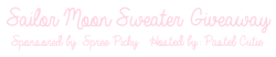 pastel-cutie:  Hello cuties! I decided to host another giveaway