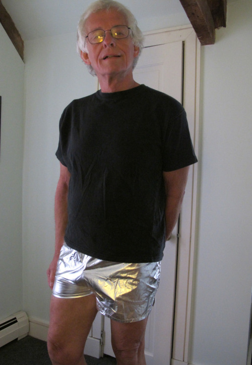 85.Â  Metallic shorts