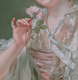 detailsofpaintings:  Jean-Baptiste Greuze, Mademoiselle Barberie