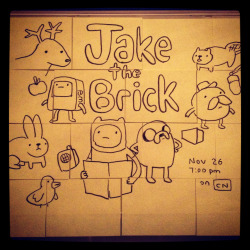 Jake the Brick promo by head of story/storyboard artist Kent