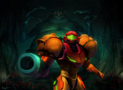 hyrulephoenix:  Super Metroid!by thiago-almeida